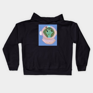 ASTRO GIRL by ZymeArt Kids Hoodie